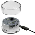 PDXE Go-Go Booty LED skaidrus masturbatorius – 17.8 cm (7″) — Nuotrauka 8