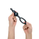 B-Vibe ar bumbiņām anālais spraudņu komplekts – Daudzkrāsains Foto 12