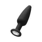 Cone-Shaped Diamond Butt Plug – Black — Photo 9