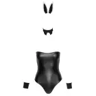 Cottelli Costumes Bunny Body Suit Set – XL – Black — Photo 6