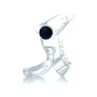 Dolphin Vibro Cock Ring – Clear — Photo 1