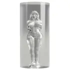 STROKER Female Shaped Tunnel Masturbator – Clear — Photo 3