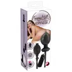 Inflatable Fanny Hill Butt Plug – 12 cm (4.7″) – Black — Photo 1