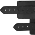INTENSE FETISH Vegan Leather Adjustable Handcuffs – наручники – веганская кожа – чёрный — Фото 4
