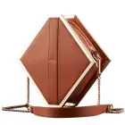 Lockink Mysterious Square Kink Bag – bag with cuffs, collar, leash and harness – brown — Photo 1