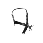 Head Harness with Spider Gag and Nose Hooks – Black — Photo 9