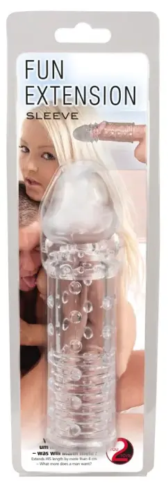 Fun Extension skaidri varpos rankovė – 15 – 18 cm