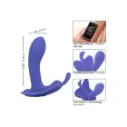 Calex Connect Venus Butterfly kliitori stimulaator – lilla — Foto 4