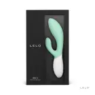 LELO INA 3 Seaweed кролик-вибратор с двумя моторами – 20 см (7.9″) – зеленый — Фото 3