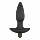 Sinner Gear Silicone Intimate Massager – 14.5 cm – Black — Photo 1