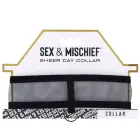 Sportsheets Sex & Mischief Sheer Day Collar, adjustable – black/gold — Photo 6