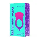 B Swish Bcharmed Basic Wave фиолетовое силиконовое кольцо для члена – 5 режимов — Фото 6