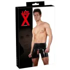 Latex Men's Pants with Showmaster Opening – Black – M Photo