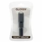 Glossy Brilliant Pocket Vibrator – 10.7 cm (4.2″) – Black — Photo 2