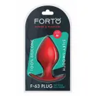 FORTO F-63 Rattler Spade Plug – M – Red — Photo 1