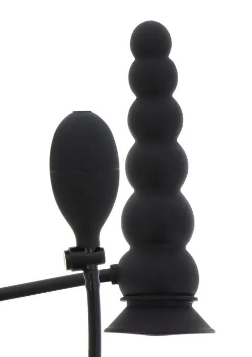 Hidden Desire Extreme pripučiamas kištukas su siurbtuku – Juodas Photo