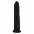 SHAFT Model J divslāņu dildo – 24.1 cm (9.5″) – melns — Foto 3