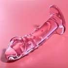 Ibiza Nebula Series Model 19 stikla dildo – 18.5 cm (7.3″) – rozā — Foto 2