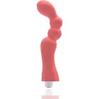 G-SPOT Gohan G taško vibratorius – 20 cm (8″) – raudonas — Nuotrauka 3