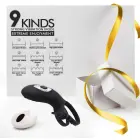 Regulējams dubultais dzimumlocekļa gredzens ar tālvadības pulti Foto 13