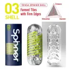 Tenga Spinner Shell masturbaator – läbipaistev — Foto 6