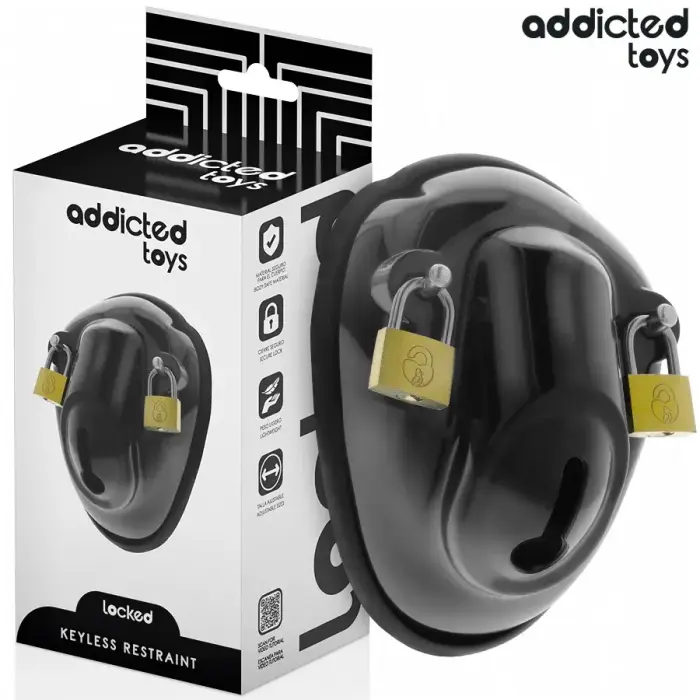 Addicted Toys Shell Cage система целомудрия без ключа 11.5 cm прозрачный комплект