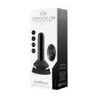 Thumby - Sile klaasist vibraator iminapaga – 15 cm (6″) – Must — Foto 3