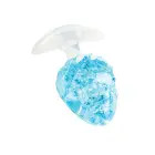 ToyJoy Crystal-Look Butt Plug – L – Blue — Photo 4