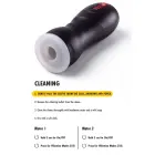 FUSION X Vibrating Twin Turbo Masturbator – Black — Photo 8