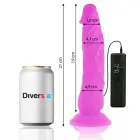 Diversia Flexible Vibrating Model vibreeriv dildo – 21 cm (8.3″) – lilla — Foto 2
