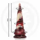 EPIC Draxis Abyssal Shadow dildo – 23.5 cm (9.3″) – juodas — Nuotrauka 7