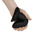 Flow Emotional Plus dildo – 15 cm (6″) – Melns Foto 6