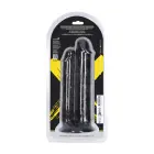 Double Titan - Realistic Double Dildo – 24.5 cm (9.6″) – Black — Photo 2