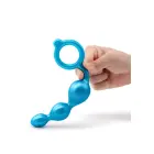 B-Vibe ar bumbiņām anālais spraudņu komplekts – Daudzkrāsains Foto 10