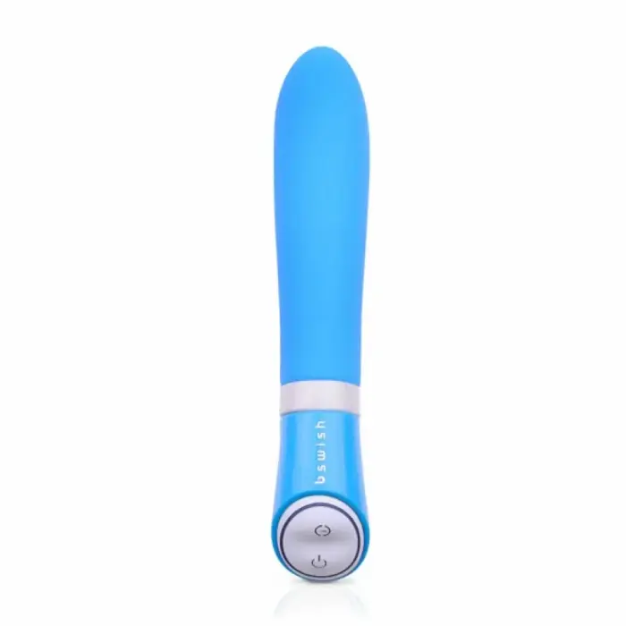 B Swish bgood Deluxe вибратор – 17.8 см (7″) – синий