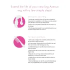 Leg Avenue gara viļņota parūka – sarkana – One size Foto 2