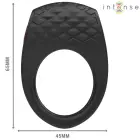 INTENSE Clover Vibrating Ring with Remote – Black — Photo 4