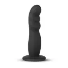 Silicone Realistic Strap-On Dildo – 13 cm (5.1″) – Black — Photo 2
