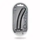Silev silikoonist G-punkti dildo – 17 cm (7″) – Metallhall — Foto 1