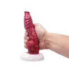 Kiotos Monstar Beast dildo – 20.5 cm (8″) – Sarkans/balts — Foto 2