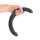 Kiotos COX kahepoolne dildo – 40 cm (15.7″) – must — Foto 6