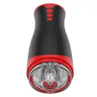 FUSION X Deep Squeeze Vibrating Masturbator – 26 cm – Black — Photo 5