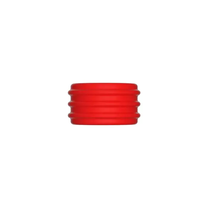 2 in 1 Silicone Cockring & Stretcher – Red