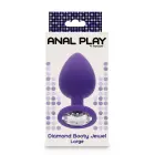 Diamond Booty Jewel L – 18–20 cm – Violetinis Photo