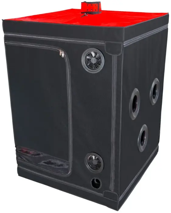 Secret Dome Scandale BDSM rotaļu kaste – melna un sarkana Foto 2