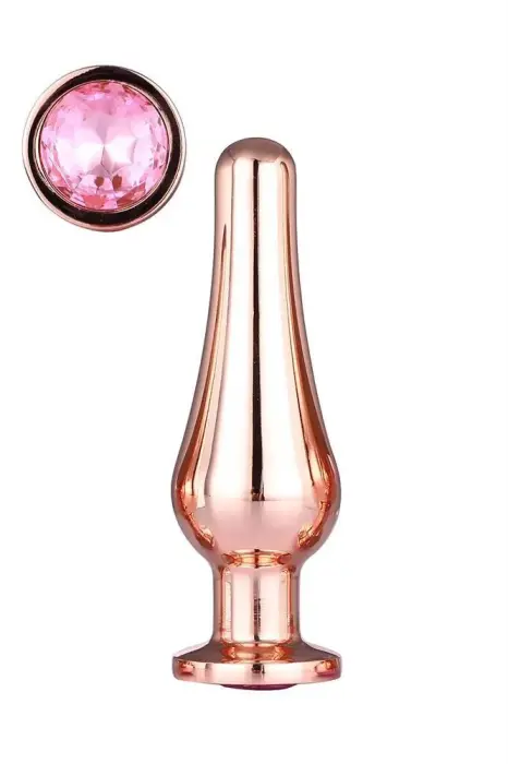GLEAMING LOVE Rose Gold analinis kištukas – M – 11 cm Photo