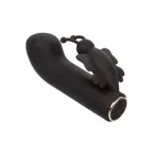 Raven Butterfly mini dubultais G-punkta vibrators – melns — Foto 15
