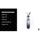 Playboy Bunny on the Go – компактный вибратор с дорожным чехлом – розовый — Фото 5