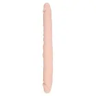 Dvigubas dildo – 30.5 cm (12″) – Kūno spalva — Nuotrauka 3