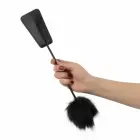EasyToys 2-in-1 Dual-Ended Feather Tickler & Whip 39 cm – Black — Photo 2